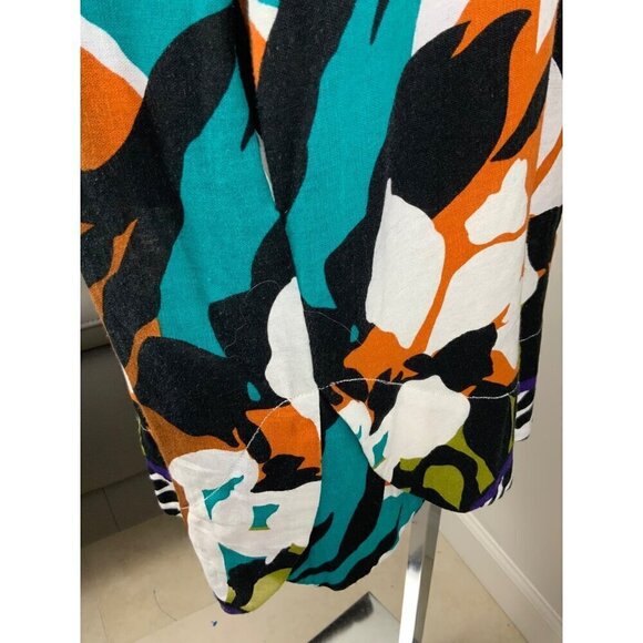 For Cynthia women’s dress Med 40 chest  36 ‘ long Linen / viscose - Picture 15 of 16